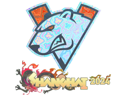 Sticker Virtus.pro (Holo) | Shanghai 2024 - Preço e onde comprar no CS2