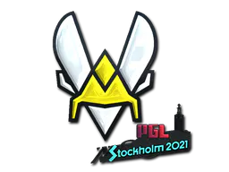 Sticker Vitality (Foil) | Stockholm 2021 - Preço e onde comprar no CS2