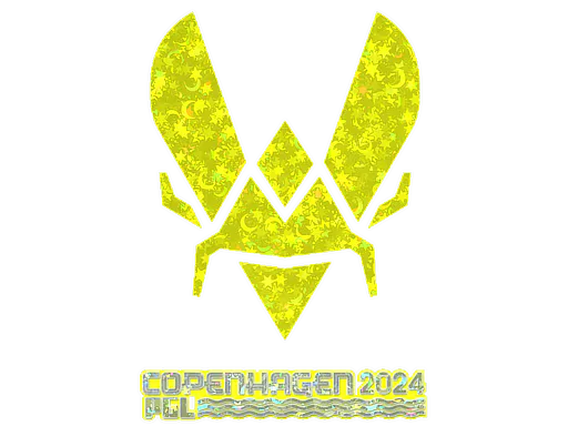 Sticker Vitality (Glitter) | Copenhagen 2024 - Preço e onde comprar no CS2