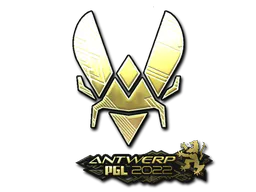 Sticker Vitality (Gold) | Antwerp 2022 - Preço e onde comprar no CS2