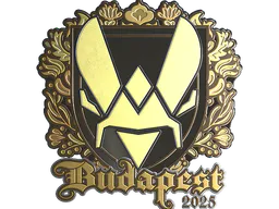 Sticker Vitality (Gold) | Budapest 2025 - Preço e onde comprar no CS2