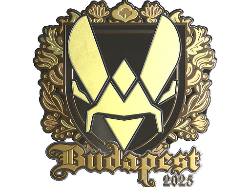 Sticker Vitality (Gold) | Budapest 2025 - Preço e onde comprar no CS2
