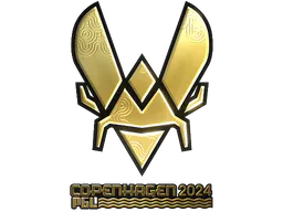 Sticker Vitality (Gold) | Copenhagen 2024 - Preço e onde comprar no CS2