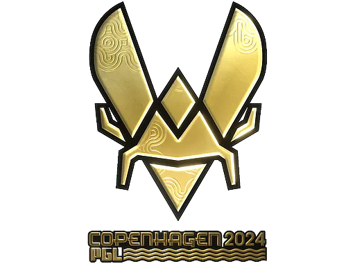 Sticker Vitality (Gold) | Copenhagen 2024 - Preço e onde comprar no CS2
