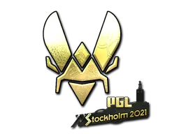Sticker Vitality (Gold) | Stockholm 2021 - Preço e onde comprar no CS2