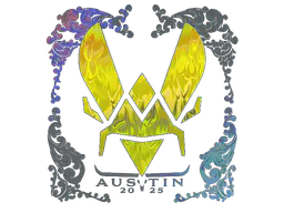 Sticker Vitality (Holo) | Austin 2025 - Preço e onde comprar no CS2
