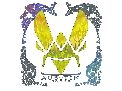 Sticker Vitality (Holo) | Austin 2025 - Preço e onde comprar no CS2