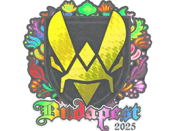 Sticker Vitality (Holo) | Budapest 2025 - Preço e onde comprar no CS2