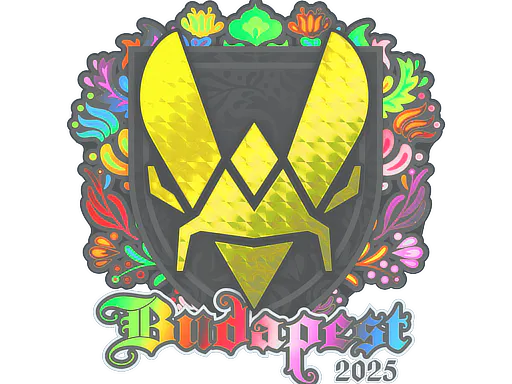 Sticker Vitality (Holo) | Budapest 2025 - Preço e onde comprar no CS2