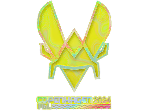 Sticker Vitality (Holo) | Copenhagen 2024 - Preço e onde comprar no CS2