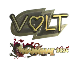 Sticker Volt (Gold) | Shanghai 2024 - Preço e onde comprar no CS2