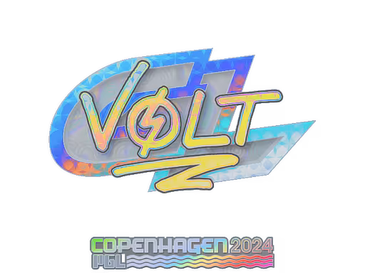 Sticker volt (Holo) | Copenhagen 2024 - Preço e onde comprar no CS2