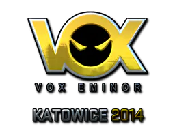Sticker Vox Eminor (Foil) | Katowice 2014 - Preço e onde comprar no CS2