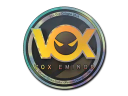 Sticker Vox Eminor (Holo) | Cologne 2014 - Preço e onde comprar no CS2