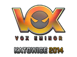 Sticker Vox Eminor (Holo) | Katowice 2014 - Preço e onde comprar no CS2