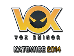 Sticker Vox Eminor | Katowice 2014 - Preço e onde comprar no CS2