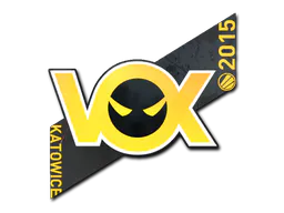 Sticker Vox Eminor  | Katowice 2015 - Preço e onde comprar no CS2