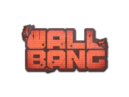 Sticker Wallbang - Preço e onde comprar no CS2
