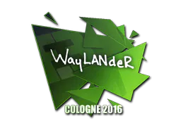 Sticker wayLander | Cologne 2016 - Preço e onde comprar no CS2