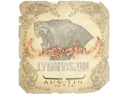 Sticker westmelon | Austin 2025 - Preço e onde comprar no CS2