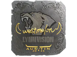 Sticker westmelon (Foil) | Austin 2025 - Preço e onde comprar no CS2