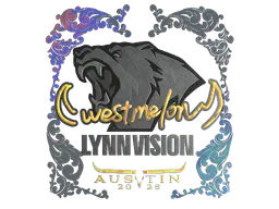 Sticker westmelon (Holo) | Austin 2025 - Preço e onde comprar no CS2