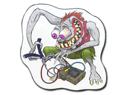 Sticker White Bombster - Preço e onde comprar no CS2