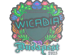 Sticker Wicadia (Embroidered) | Budapest 2025 - Preço e onde comprar no CS2