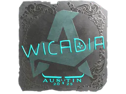 Sticker Wicadia (Foil) | Austin 2025 - Preço e onde comprar no CS2