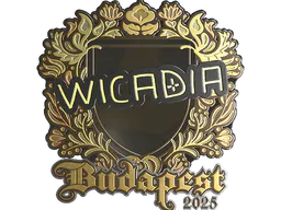 Sticker Wicadia (Gold) | Budapest 2025 - Preço e onde comprar no CS2