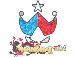 Sticker Wildcard (Glitter) | Shanghai 2024 - Preço e onde comprar no CS2