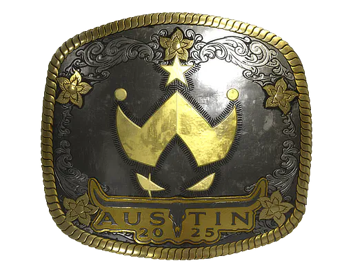 Sticker Wildcard (Gold) | Austin 2025 - Preço e onde comprar no CS2