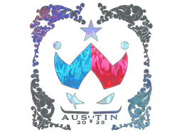 Sticker Wildcard (Holo) | Austin 2025 - Preço e onde comprar no CS2