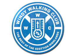 Sticker Windy Walking Club - Preço e onde comprar no CS2