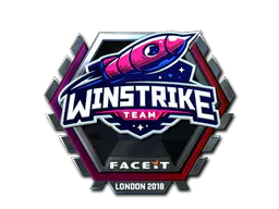 Sticker Winstrike Team (Foil) | London 2018 - Preço e onde comprar no CS2