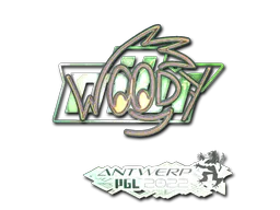 Sticker WOOD7 (Holo) | Antwerp 2022 - Preço e onde comprar no CS2