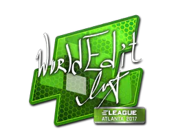 Sticker WorldEdit | Atlanta 2017 - Preço e onde comprar no CS2