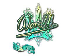 Sticker Woro2k (Holo) | Paris 2023 - Preço e onde comprar no CS2