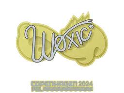Sticker woxic | Copenhagen 2024 - Preço e onde comprar no CS2