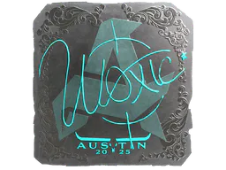Sticker woxic (Foil) | Austin 2025 - Preço e onde comprar no CS2