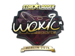 Sticker woxic (Gold) | Berlin 2019 - Preço e onde comprar no CS2