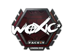 Sticker woxic | London 2018 - Preço e onde comprar no CS2