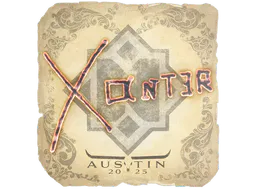 Sticker Xant3r | Austin 2025 - Preço e onde comprar no CS2