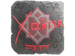 Sticker Xant3r (Foil) | Austin 2025 - Preço e onde comprar no CS2