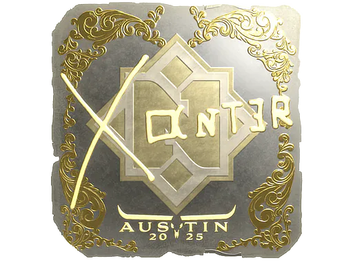 Sticker Xant3r (Gold) | Austin 2025 - Preço e onde comprar no CS2