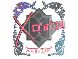 Sticker Xant3r (Holo) | Austin 2025 - Preço e onde comprar no CS2