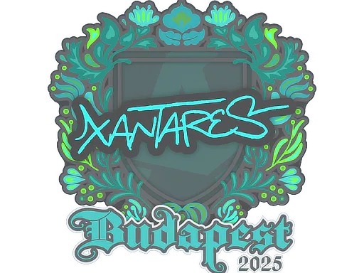 Sticker XANTARES | Budapest 2025 - Preço e onde comprar no CS2