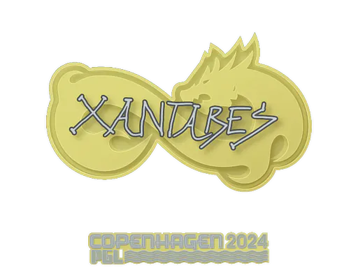 Sticker XANTARES | Copenhagen 2024 - Preço e onde comprar no CS2
