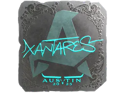 Sticker XANTARES (Foil) | Austin 2025 - Preço e onde comprar no CS2
