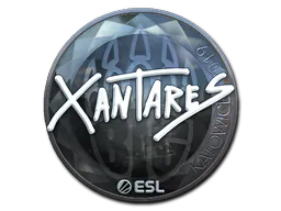 Sticker XANTARES (Foil) | Katowice 2019 - Preço e onde comprar no CS2